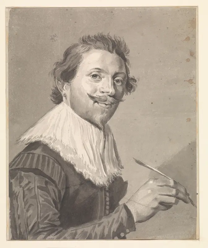 Portret van Jean de la Chambre Wall Art by anonymous - High-Resolution Digital Print
