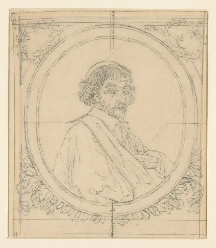 Portret van Jean de Labadie Wall Art by Frederik Hendrik Weissenbruch - High-Resolution Digital Print