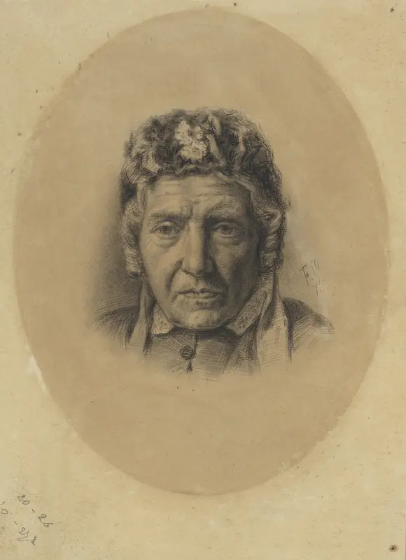 Portret van J.M. Vogelsang Wall Art by Ferdinand Oldewelt - High-Resolution Digital Print