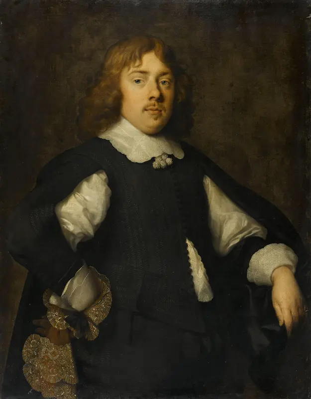 Portret van Joan Pietersz Reael (1625-59) Wall Art by Unknown - High-Resolution Digital Print