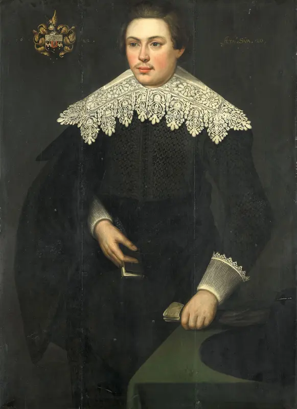 Portret van Johan van Ceters (1602-29) Wall Art by anonymous - High-Resolution Digital Print