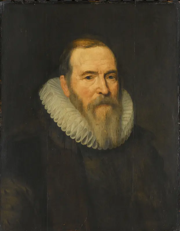Portret van Johan van Oldenbarnevelt Wall Art by Unknown - High-Resolution Digital Print