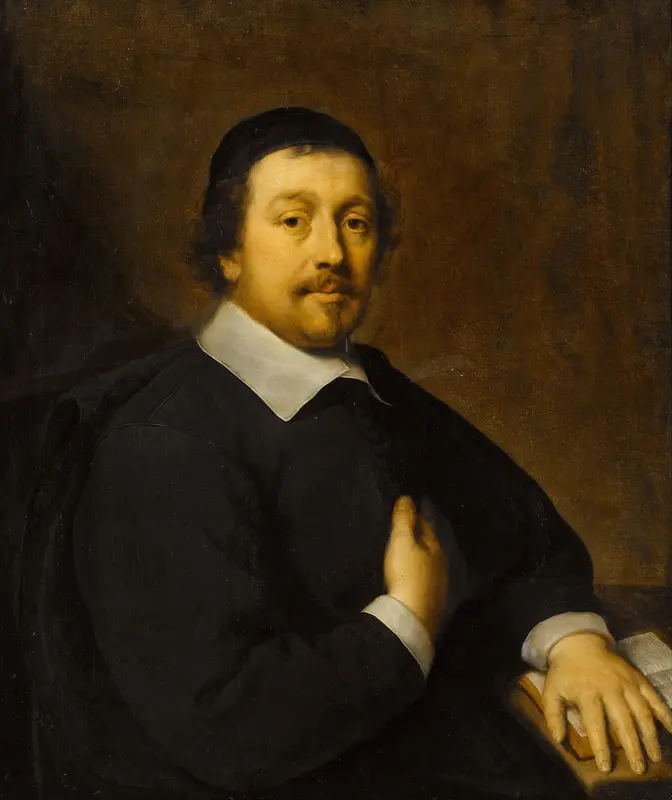 Portret van Johan van Someren (1622-76) Wall Art by Unknown - High-Resolution Digital Print