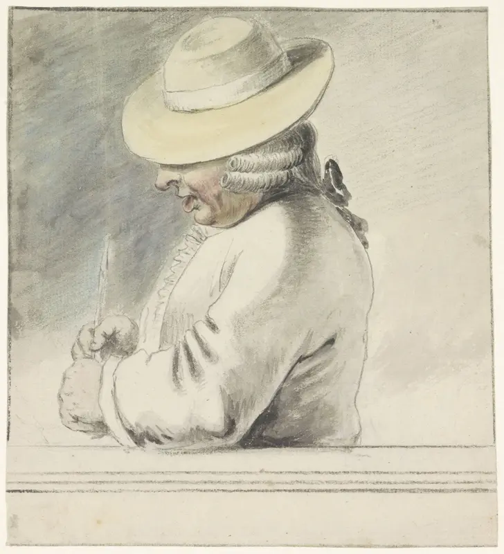 Portret van Johann Goll van Franckenstein, met hoed, naar links Wall Art by Louis Bernard Coclers - High-Resolution Digital Print