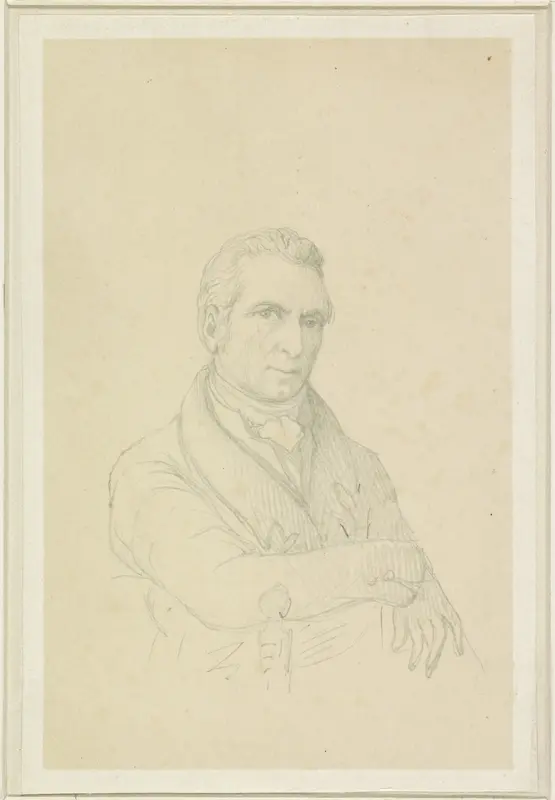 Portret van Johannes Jelgerhuis Rienksz. Wall Art by Johannes Jelgerhuis - High-Resolution Digital Print