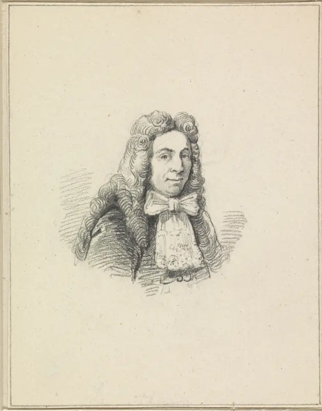 Portret van Johannes Maas (II) Wall Art by anonymous - High-Resolution Digital Print