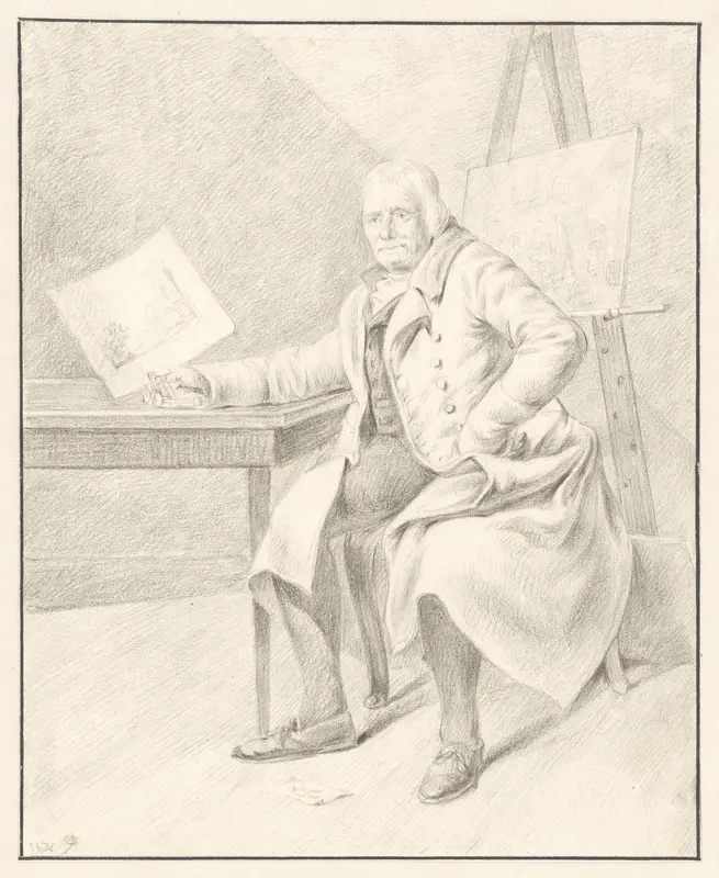 Portret van Johannes Petrus van Horstok Wall Art by Wouterus de Nooy - High-Resolution Digital Print
