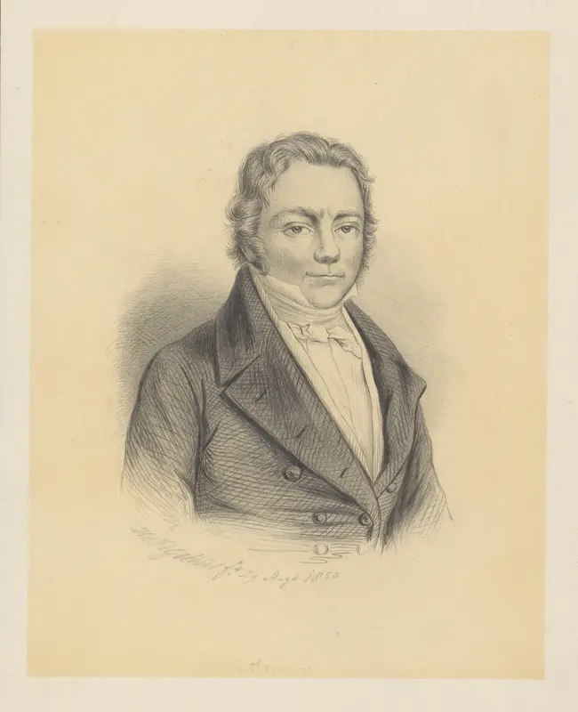Portret van Jöns Jacob Berzelius Wall Art by Unknown - High-Resolution Digital Print