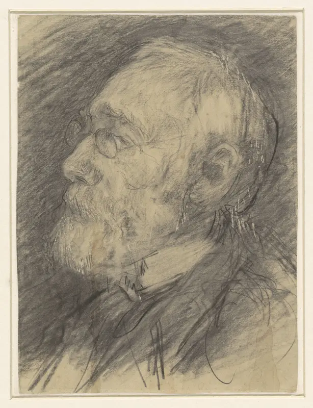 Portret van Jozef Israëls Wall Art by Jan Veth - High-Resolution Digital Print
