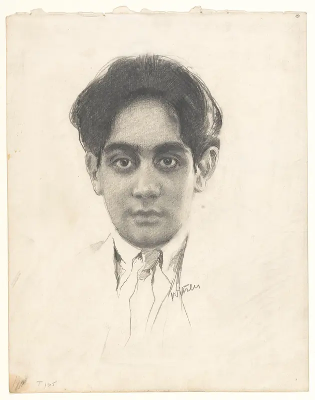 Portret van Karamjit Singh Sahib Bahadur, prins van Kapurthala Wall Art by Unknown - High-Resolution Digital Print