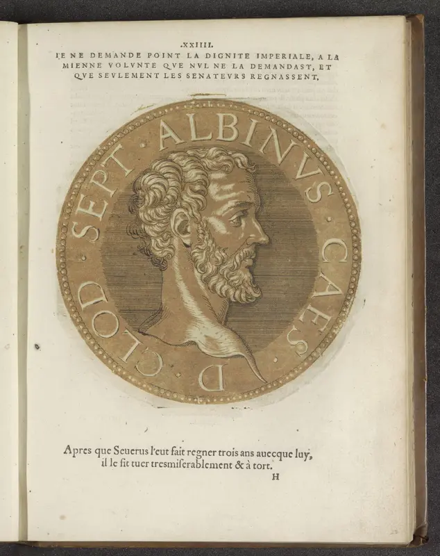 Portret van keizer Clodius Albinus Wall Art by Joos Gietleughen - High-Resolution Digital Print
