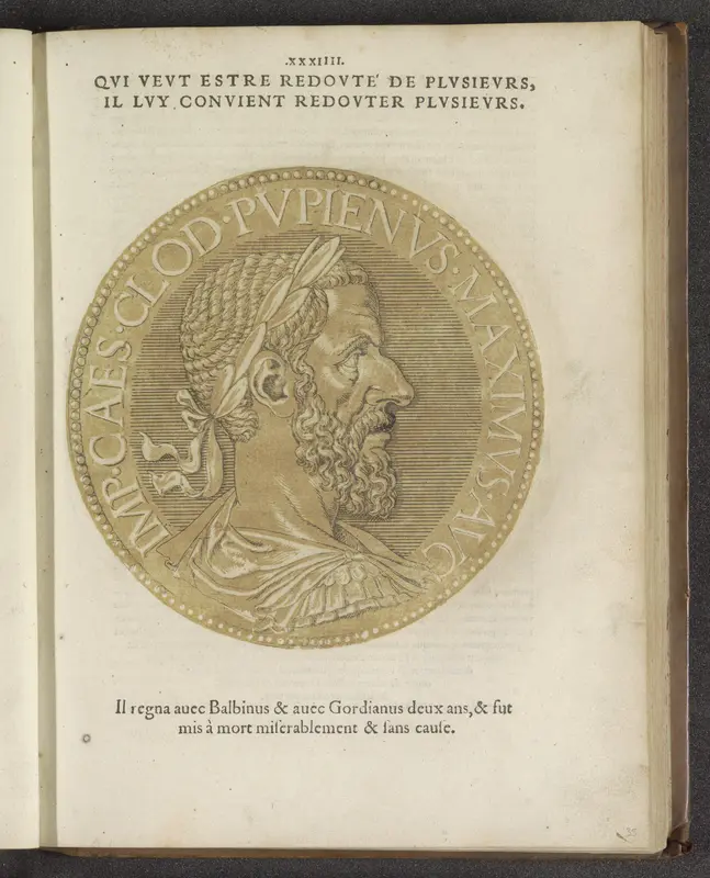 Portret van keizer Pupienus Wall Art by Joos Gietleughen - High-Resolution Digital Print