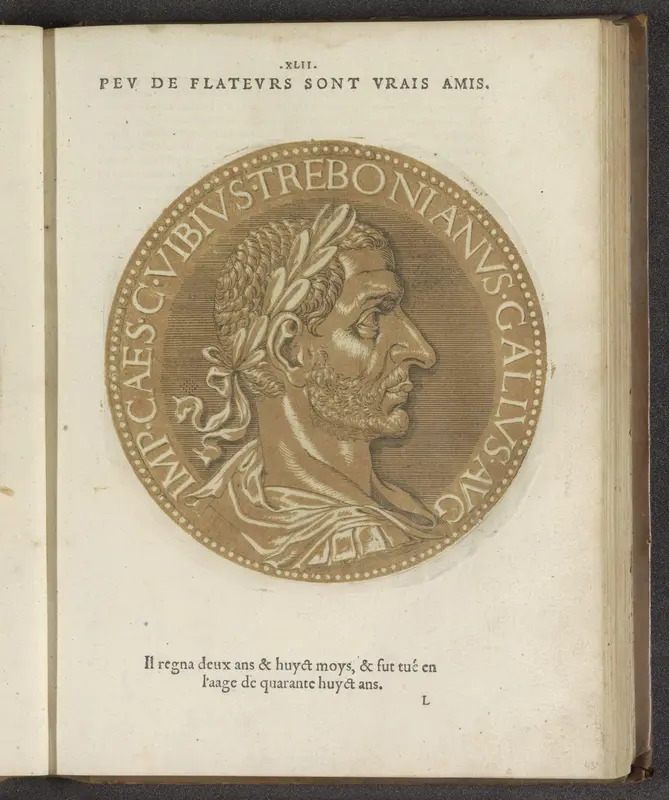 Portret van keizer Trebonianus Gallus Wall Art by Joos Gietleughen - High-Resolution Digital Print