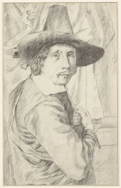 Portret van Laurens van der Vinne (I) Wall Art by anonymous - High-Resolution Digital Print