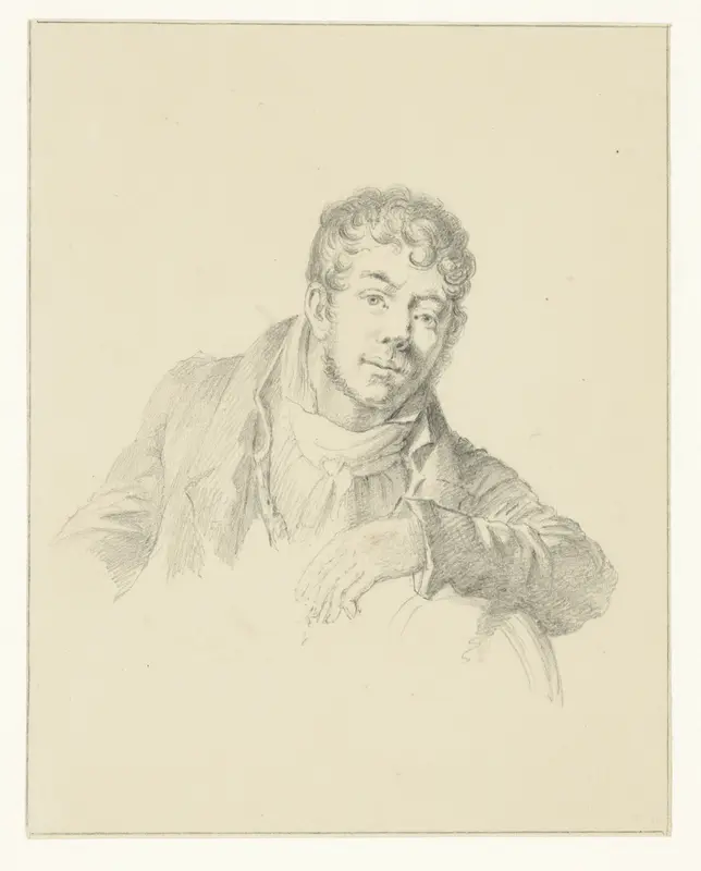 Portret van Louis Moritz Wall Art by Jean Bernard - High-Resolution Digital Print