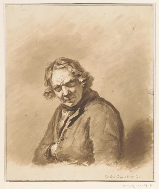 Portret van Lourens van Schaick Wall Art by Pieter Christoffel Wonder - High-Resolution Digital Print