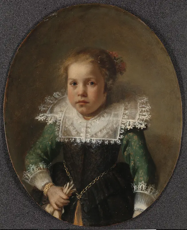 Portret van Maria Cornelisdr van Esch Wall Art by anonymous - High-Resolution Digital Print
