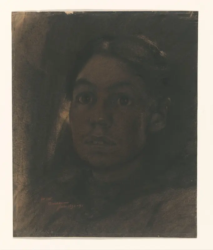 Portret van Martha van Eeden-van Vloten Wall Art by Willem Witsen - High-Resolution Digital Print