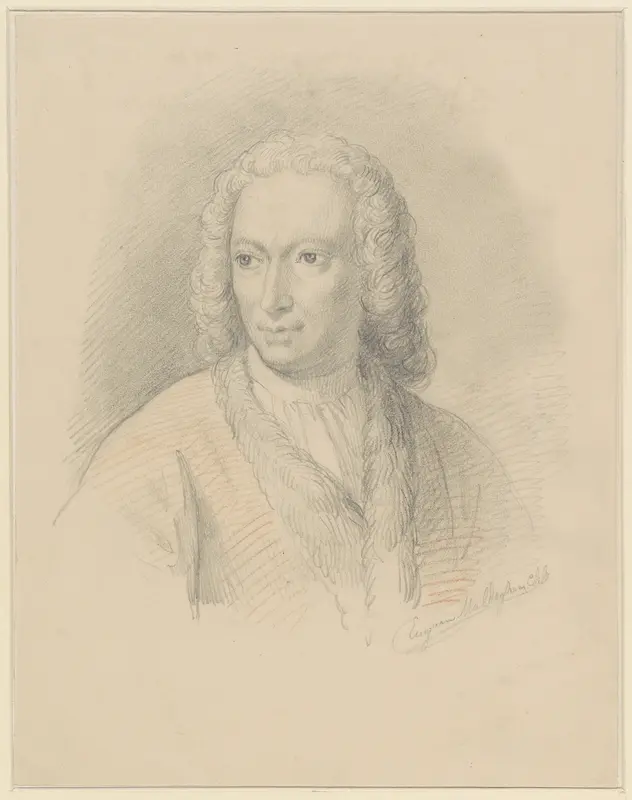 Portret van Meindert Hobbema Wall Art by Eugène Van Maldeghem - High-Resolution Digital Print
