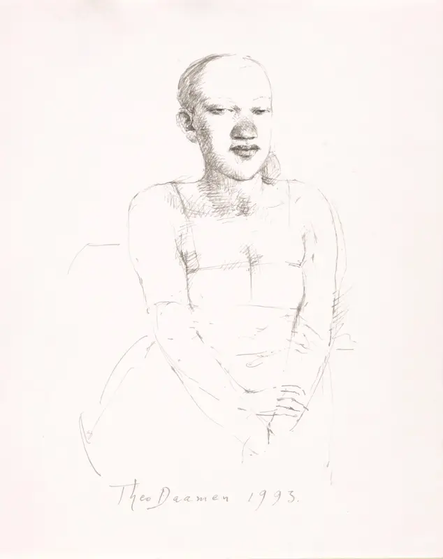 Portret van meisje met geloken ogen Wall Art by Unknown - High-Resolution Digital Print