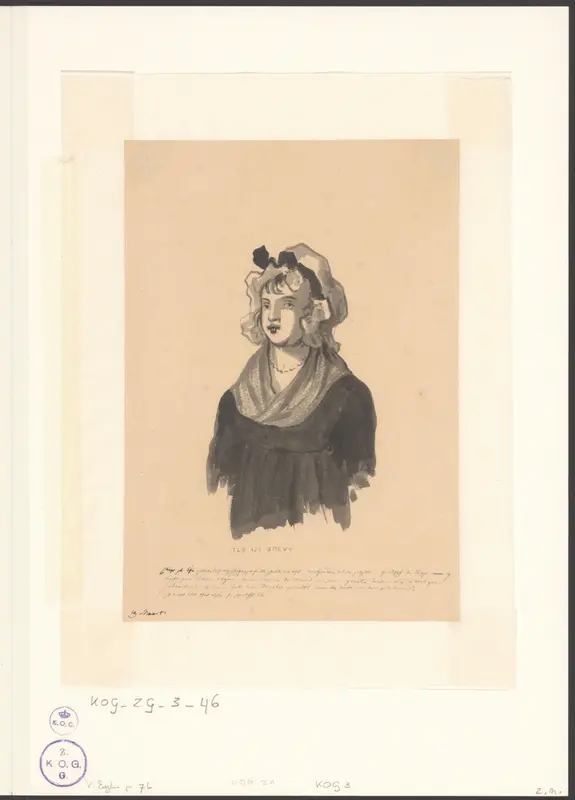 Portret van mevrouw Holst Wall Art by Christiaan Andriessen - High-Resolution Digital Print