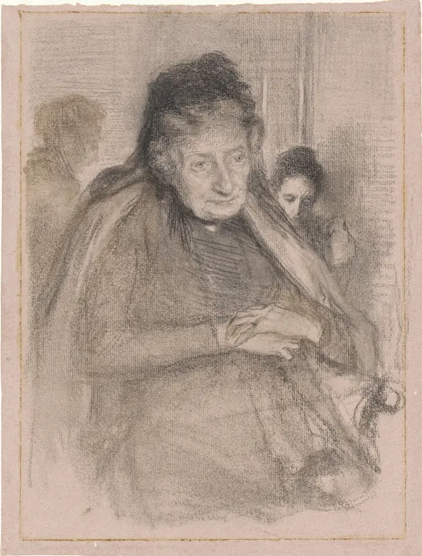 Portret van mevrouw Pruys van der Hoeven-Trompet Wall Art by Bramine Hubrecht - High-Resolution Digital Print