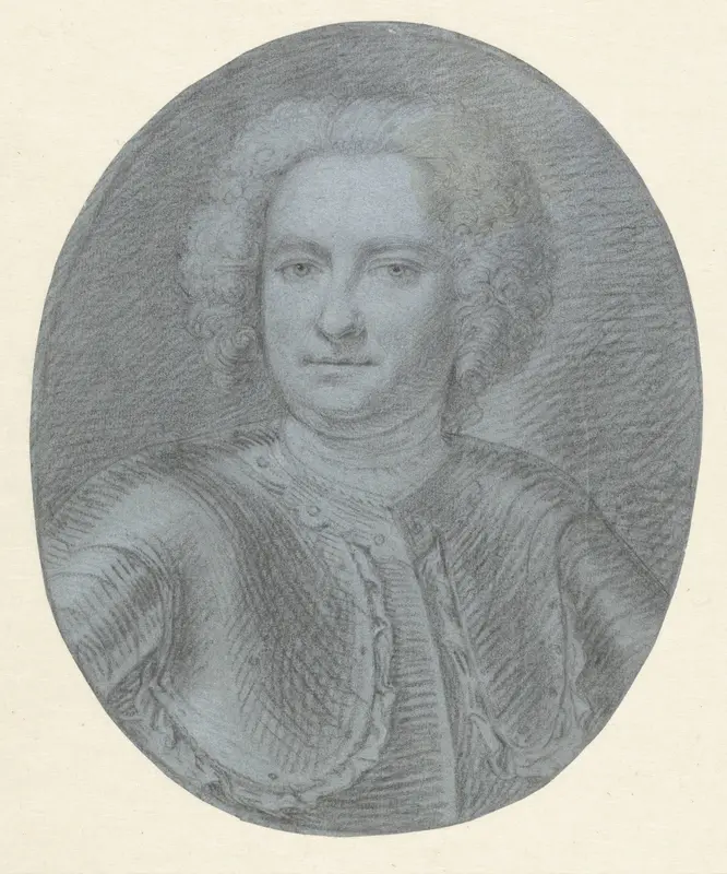 Portret van Michiel Samuel de Mestral Wall Art by Mattheus Verheyden - High-Resolution Digital Print