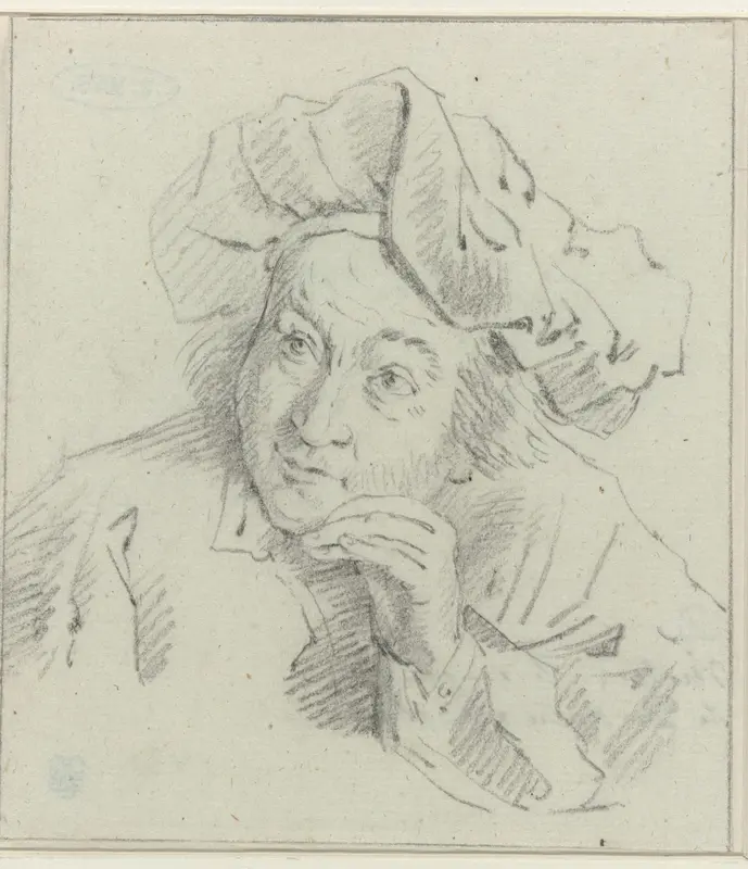 Portret van Michiel Versteegh Wall Art by anonymous - High-Resolution Digital Print