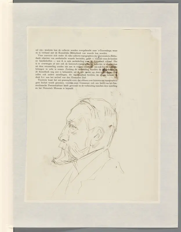 Portret van minister Slotemaker de Bruïne (?) Wall Art by Jan Veth - High-Resolution Digital Print