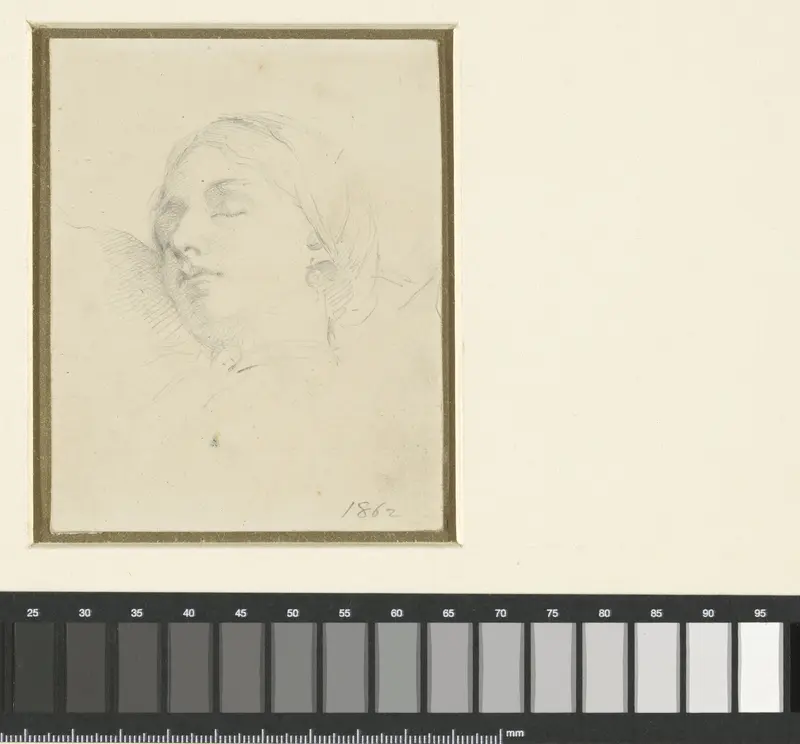 Portret van Miss Ada Hall Wall Art by Unknown - High-Resolution Digital Print