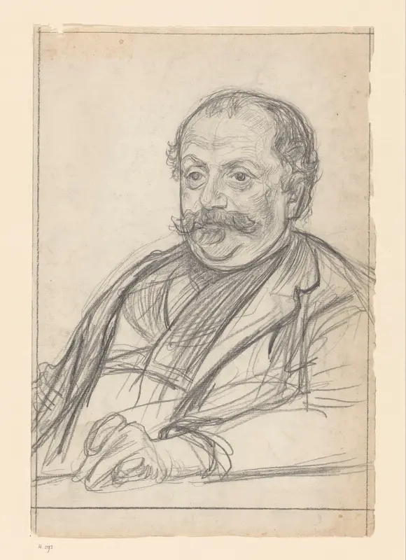 Portret van mr. F.S. van Nierop Wall Art by Jan Veth - High-Resolution Digital Print