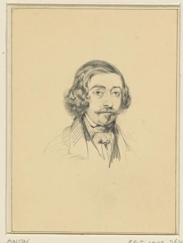 Portret van Nicolaas Johannes Roosenboom Wall Art by anonymous - High-Resolution Digital Print