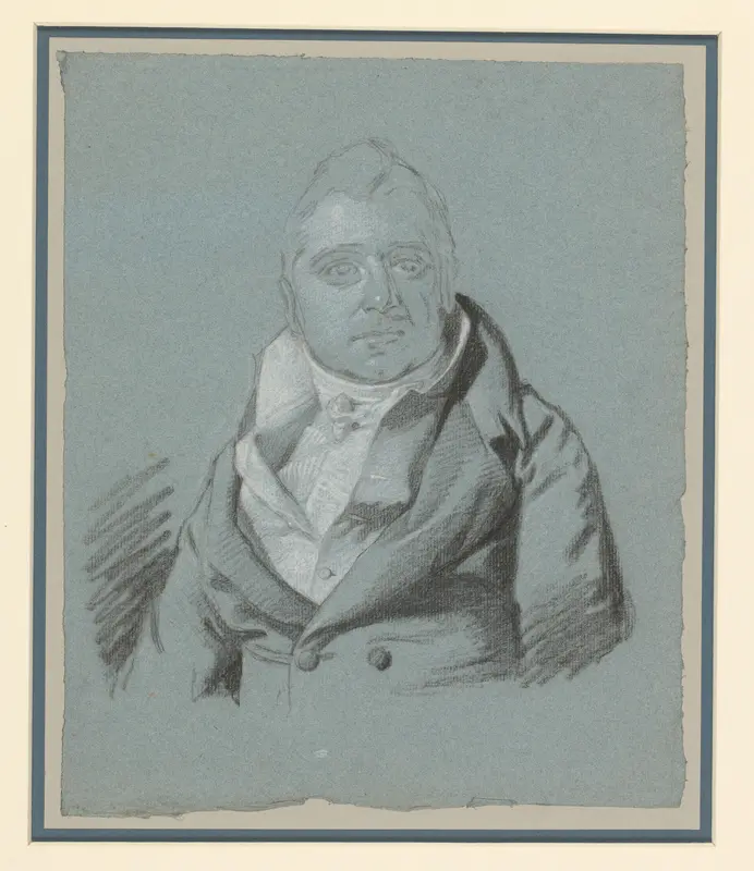 Portret van onbekende heer Wall Art by Charles Howard Hodges - High-Resolution Digital Print