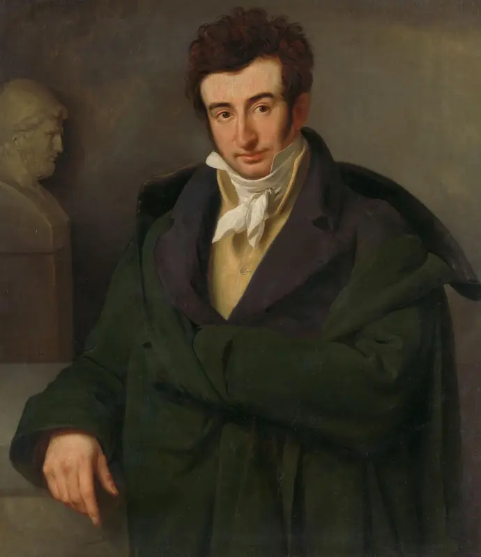 Portret van Paulus Joseph Gabriël Wall Art by Unknown - High-Resolution Digital Print