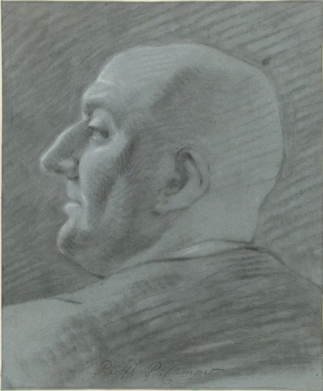 Portret van Petrus Camper Wall Art by Jurriaan Andriessen - High-Resolution Digital Print