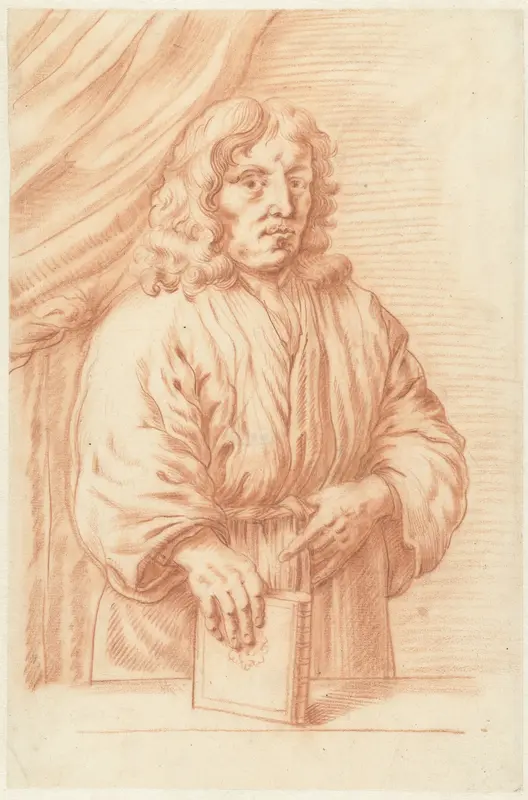 Portret van Petrus van Staveren Wall Art by Jan van Munnickhuysen - High-Resolution Digital Print