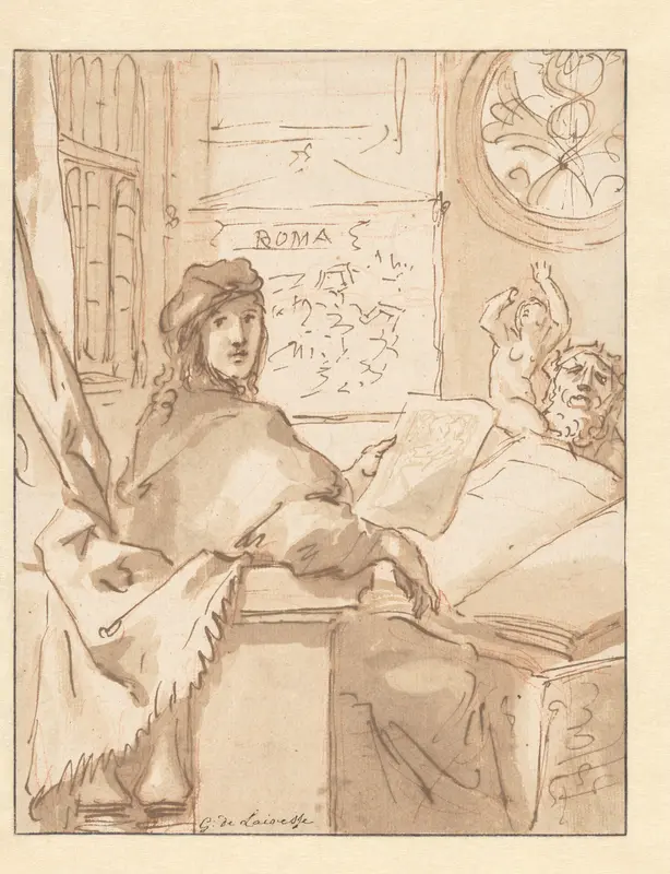 Portret van Philips de Flines Wall Art by Unknown - High-Resolution Digital Print