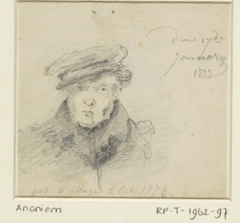 Portret van Pieter Gerardus van Os Wall Art by anonymous - High-Resolution Digital Print