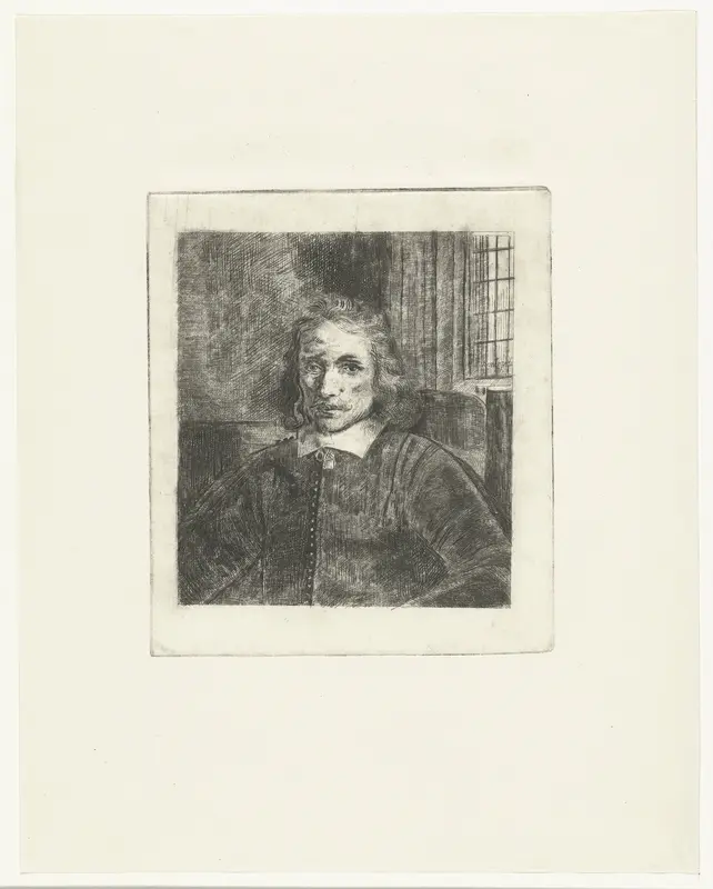 Portret van Pieter Haaringh Wall Art by anonymous - High-Resolution Digital Print