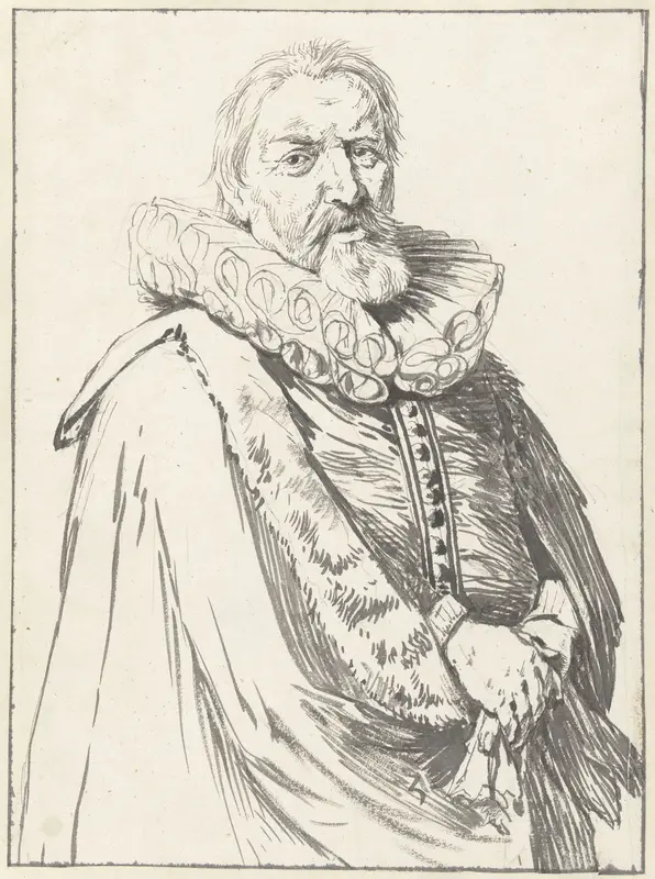 Portret van Pieter Jacobsz. Olycan Wall Art by Wybrand Hendriks - High-Resolution Digital Print