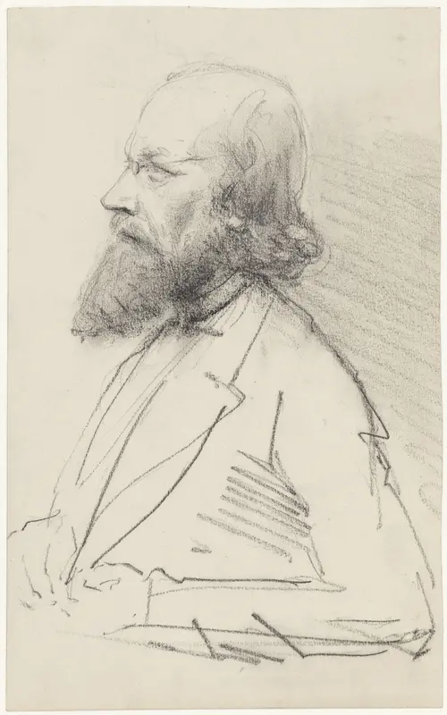 Portret van P.J.H. Cuypers Wall Art by Bramine Hubrecht - High-Resolution Digital Print