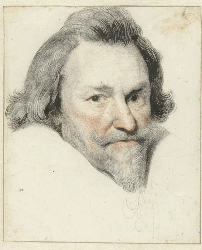 Portret van Prins Filips Willem Wall Art by Pieter Claesz. Soutman - High-Resolution Digital Print