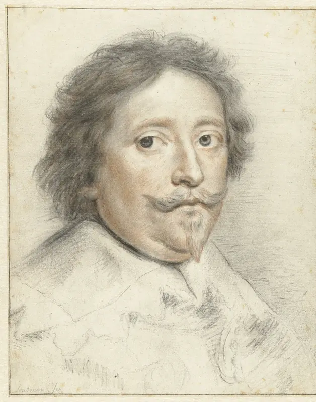 Portret van Prins Frederik Hendrik Wall Art by Pieter Claesz. Soutman - High-Resolution Digital Print