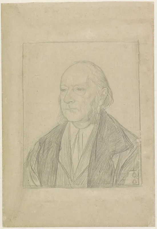 Portret van prof. dr. J. Cramer Wall Art by Jan Veth - High-Resolution Digital Print
