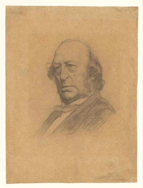 Portret van prof. dr. Jan van Geuns Wall Art by Jan Veth - High-Resolution Digital Print
