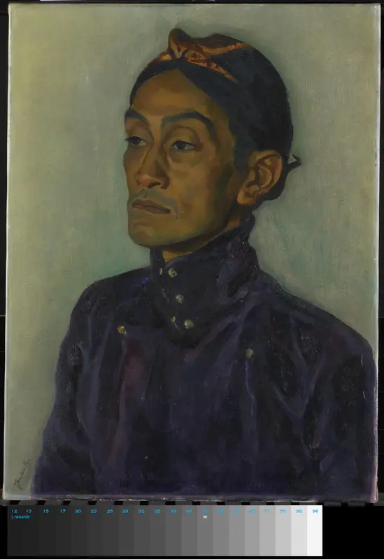 Portret van R.M. Rodjana Wall Art by Jan Pzn. Franken - High-Resolution Digital Print