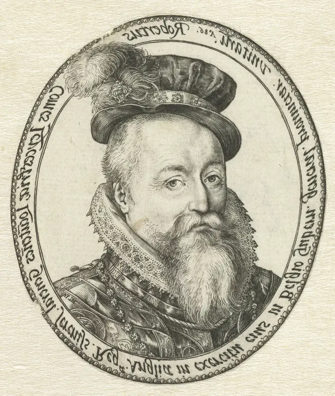 Portret van Robert Dudley, graaf van Leicester Wall Art by Unknown - High-Resolution Digital Print
