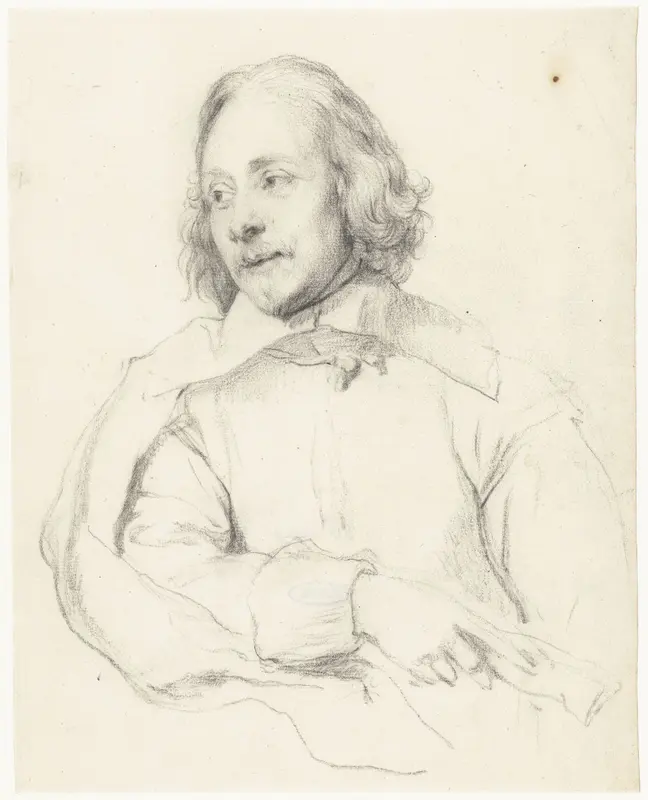 Portret van Robert van Voerst Wall Art by Gerard ter Borch (II) - High-Resolution Digital Print