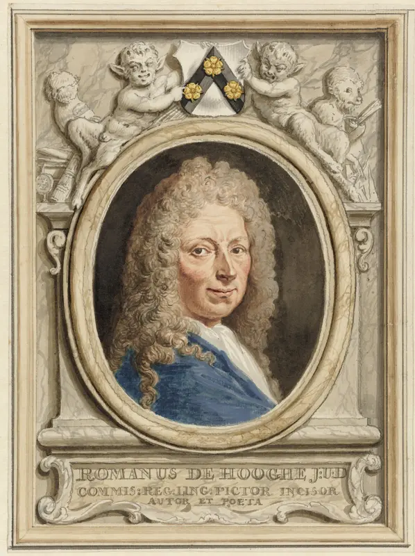 Portret van Romeyn de Hooghe Wall Art by Romeyn de Hooghe - High-Resolution Digital Print