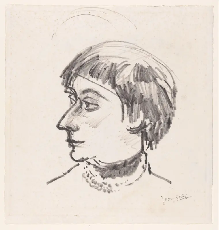 Portret van Ruth Fischer Wall Art by Unknown - High-Resolution Digital Print